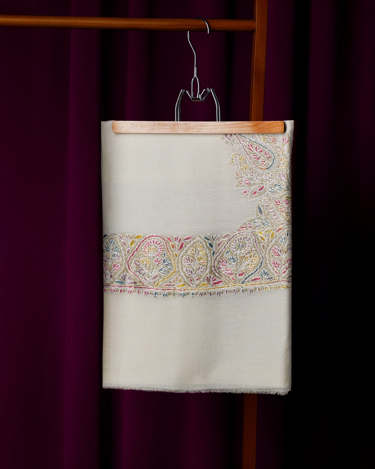 شال كشميري فاخر 70% ترمة